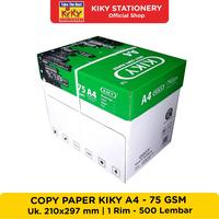 Gambar KIKY A4 & F4 Copy Paper / Kertas Fotocopy 75 GSM - 1 Rim = 500 Lembar - A4 (210 x 270 mm) dari Kiky Stationery Kota Surakarta 4 Tokopedia