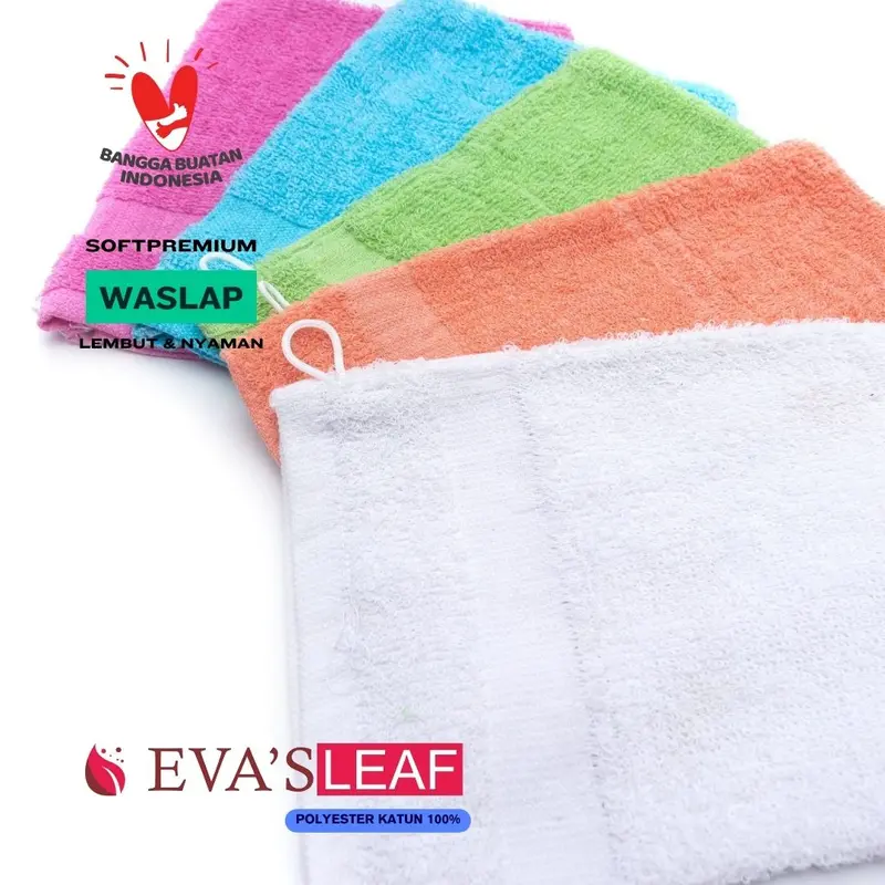 Waslap Premiumsoft Travelmate Eva's Leaf korean  exfoliating 7