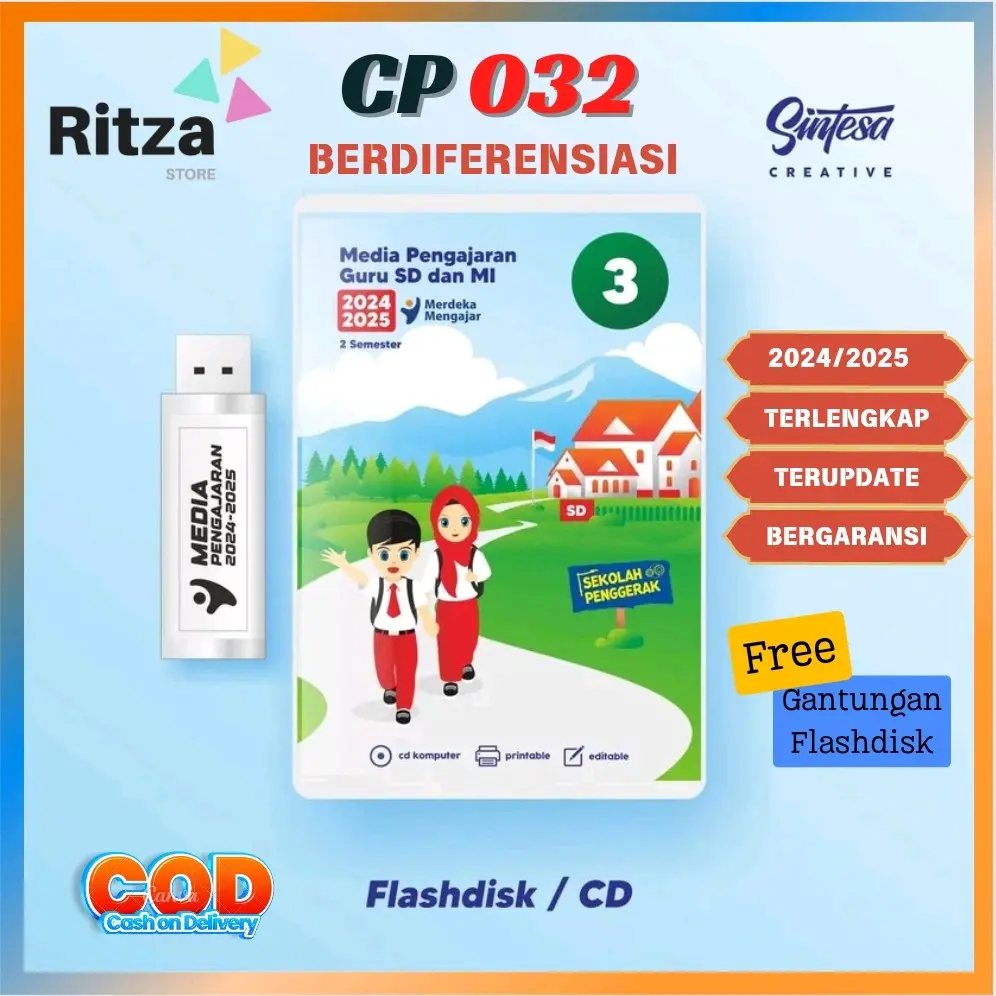 MODUL AJAR KURIKULUM MERDEKA KELAS 3 SD 2024/2025 BERDIFERENSIASI CP 032/2024