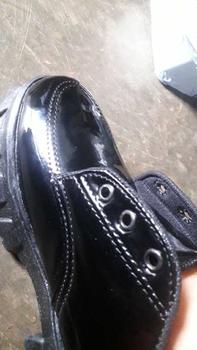 Product Review of Lovely Sepatu Sekolah Docmart Wanita Loafers Hitam Terbaru 2024 Fashion Korean Style Premium Import Quality R-15 Bisa COD Karet Shoes Kerja Hitam Kasual from S**k 1