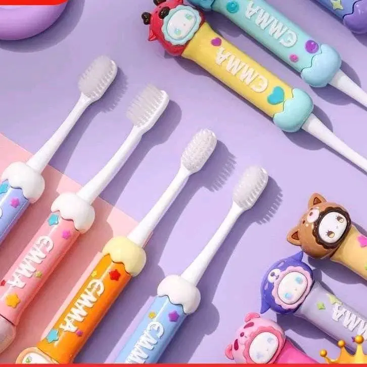 Toothbrush Blind Box - Children's Toothbrush Cartoon Rua Zoo Billie - Sikat Gigi Elektrik Anak