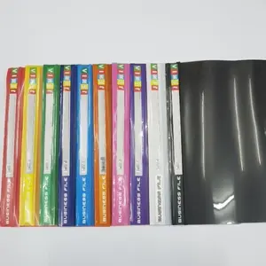Business File Jenia Folio F4 Bisnis file jenia polos Map Snellhecter plastik (1Lusin 12pcs)
