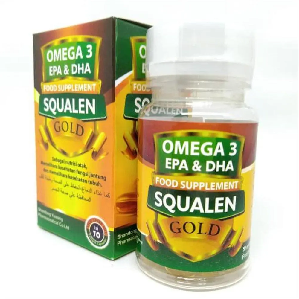 Fish oil gold Omega 3 EPA & DHA Squalen GOLD 70 softgel