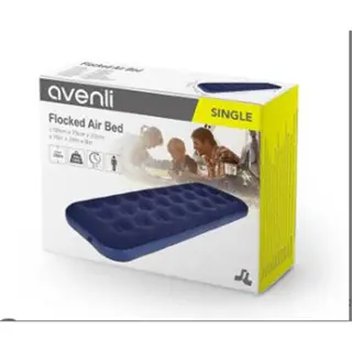 AVENLI 20411 FLOCKED AIR BED SINGLE KASUR ANGIN SINGLE + Lem Repair Kit