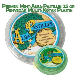 Permen Alba Pastilles Gummy Box Kemasan Plastik Bebas BPA