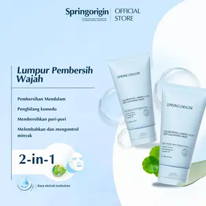 【LIVE】SpringOrigin Pembersih Lumpur Korea – 2in1 Masker & Cleanser dengan Klorofil dan Asam Amino untuk Kulit Lebih Terawat