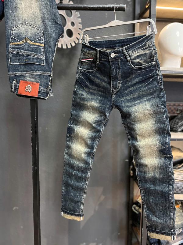 [2 Mẫu Quần JEAN nam dài JS586-TD770] Quần Jeans Nam Màu Xanh Was-Màu Xanh Was Retro J3562-J3920  Mẫu Mới Chi Tiết Như Hình.