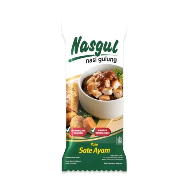 Nasgul Nasi Gulung Siap Makan 80 Gram All Variant Instan 4