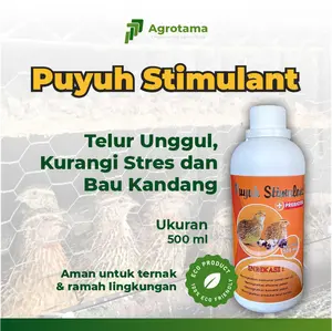 Probiotik Mix Herbal Puyuh Stimulant Meningkatkan Produksi Telur 500 ml