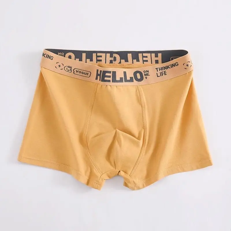 3, 6, 12Pcs CD Haode Hello 3105 Celana Dalam Boxer Pria 3