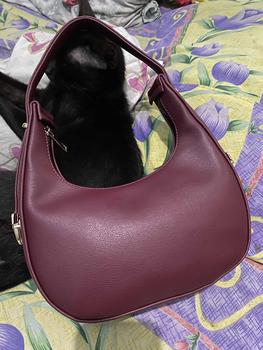 Product Review of ALINSKA SHOULDERBAG Kulit PU Tas Bahu Wanita Selempang Slingbag Cewek from Y**h 1