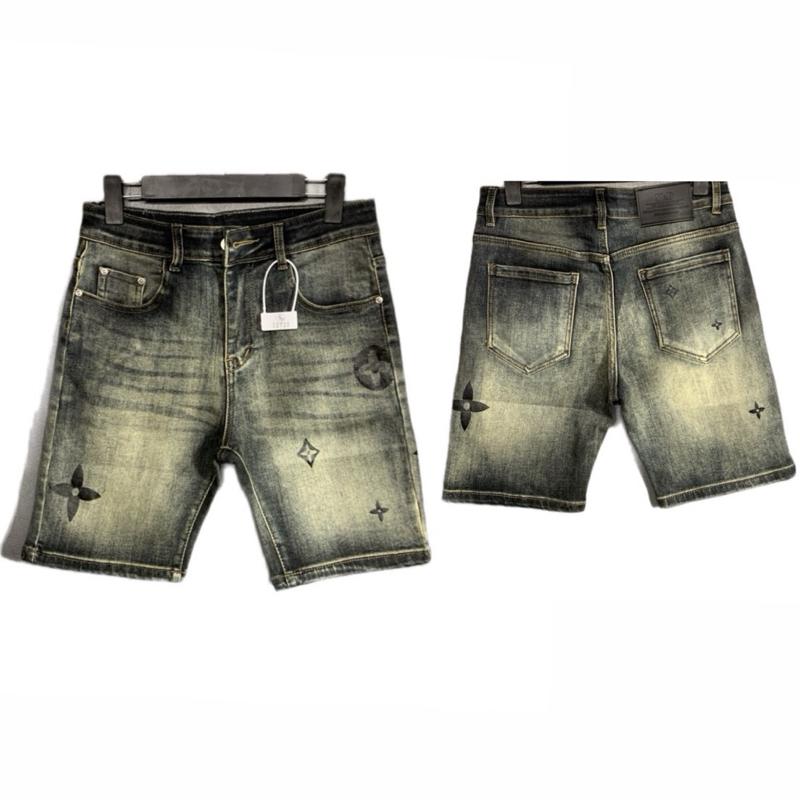 quần jean nam ngắn hoạ tiết in sao hoa cực đẹp 2025 ( được xem hàng freeship)