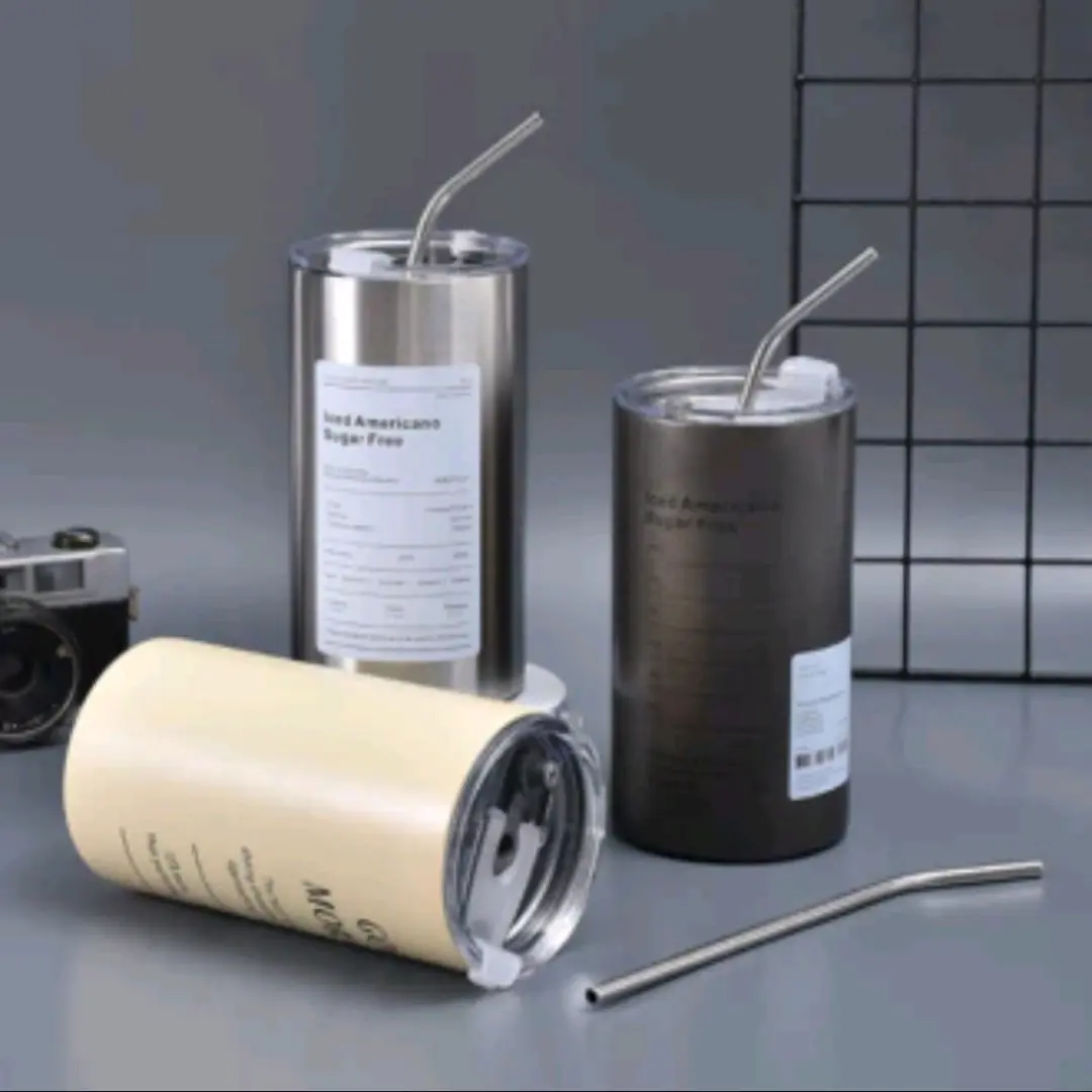 tumbler stenliss anti tumpah 600 ml/tumbler tahan panas dan dingin/ termos gelas vacum Stainless
