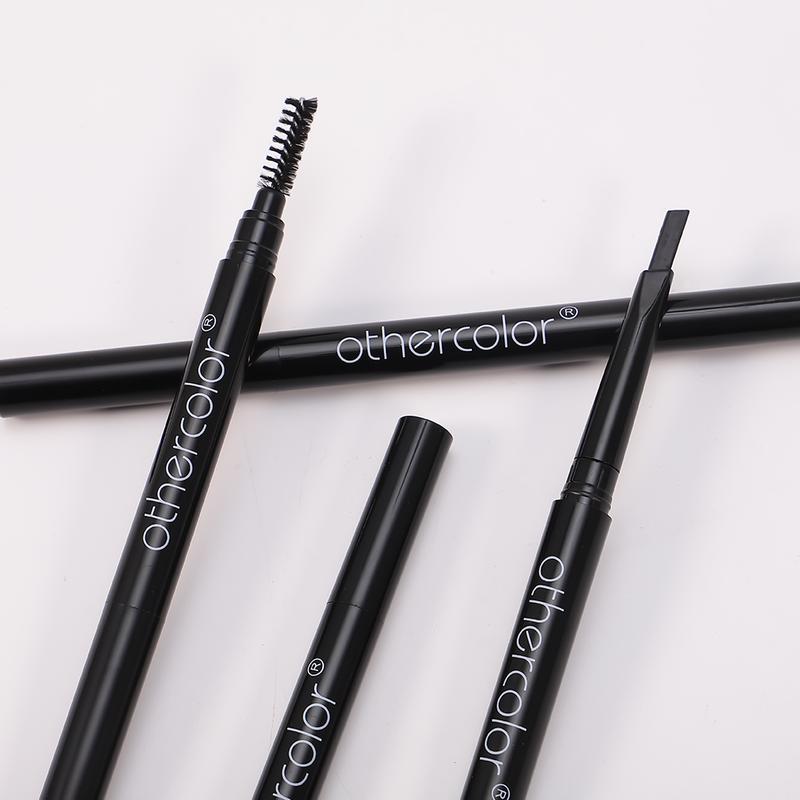 Product Introduction of Ultra-fine 2-in-1 double-ended eyebrow pencil, waterproof eyebrow pencil, sweat-proof natural long-lasting waterproof makeup setting, long-lasting cosmetics / double-ended rotating 8