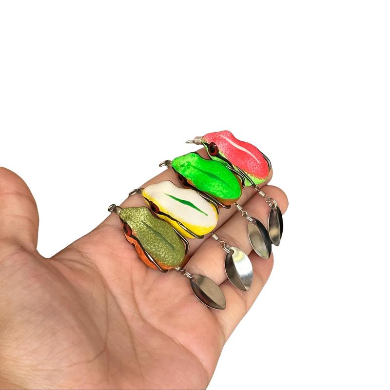  Mồi Câu Lure TNV T33 - 3.3CM 1 Thìa Lưỡi BKK Body Cao Su 