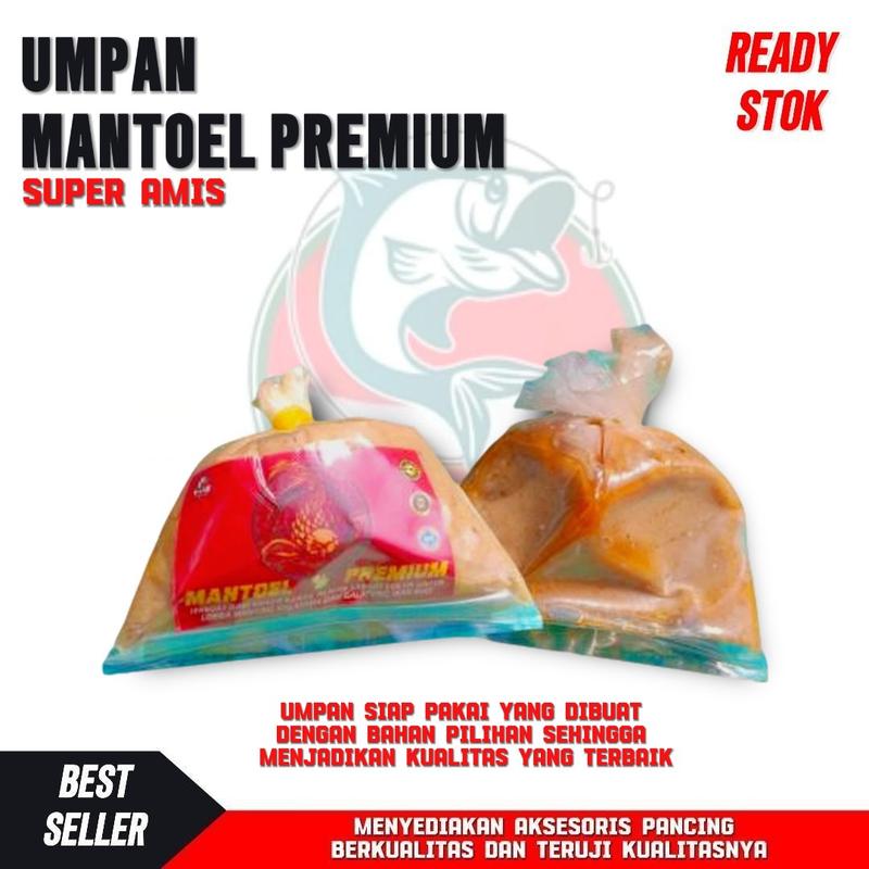 umpan pancing mantoel premium kuning sobirin fishing umpan
