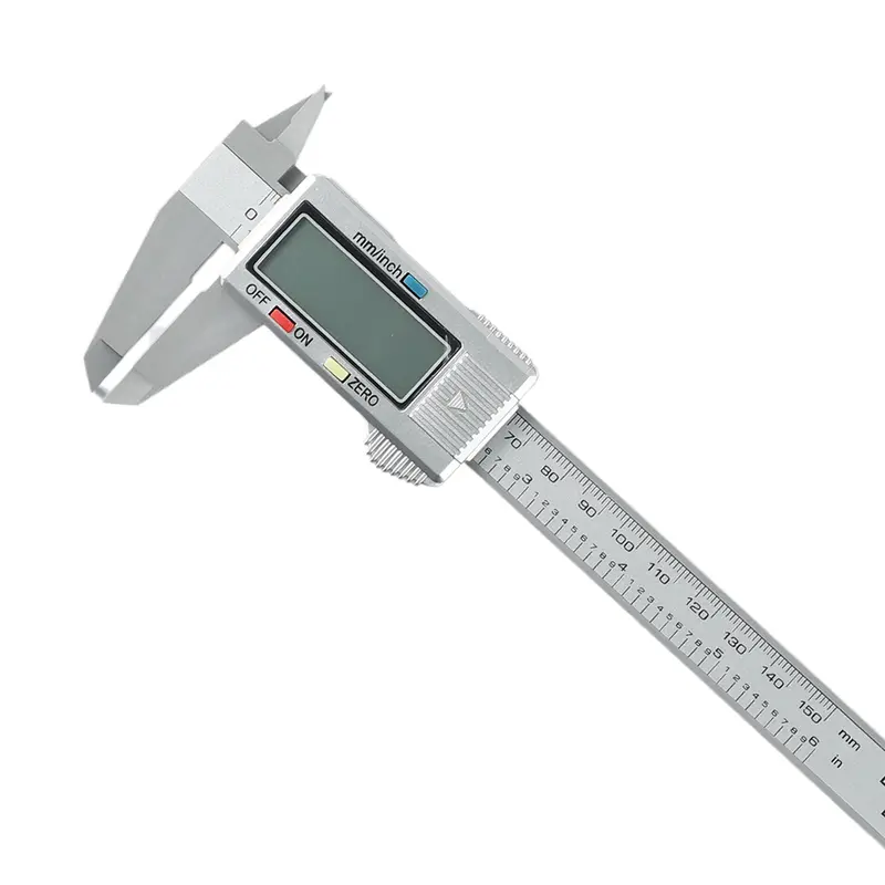 Thước đo điện tử, Phạm vi đo Kích thước 150mm (6 inch), Thước đo Vernier thước kẹp kỹ thuật số, Đồng hồ đo mét 1