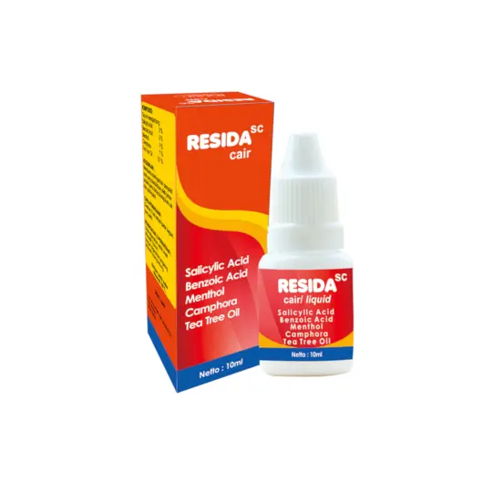 [] 3 PCS - RESIDA SC Liquid 10 ml Untuk Kulit - ED 2028 1