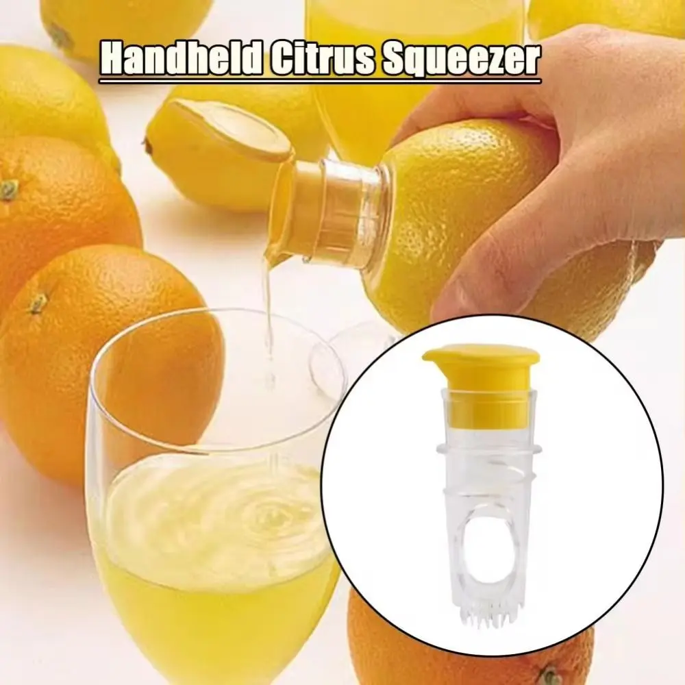 New Mini Lemon Squeezer Manual Easy-to-Use Fruit Juicer Clear Orange Juicer