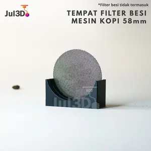 Tempat Filter Besi mesin kopi 58 mm, coffee filter orgenizer, tempat taruh filter besi mesin kopi estetis dan minimalis