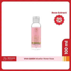 Viva Queen Micellar Water Rose + Collagen - 100 Ml