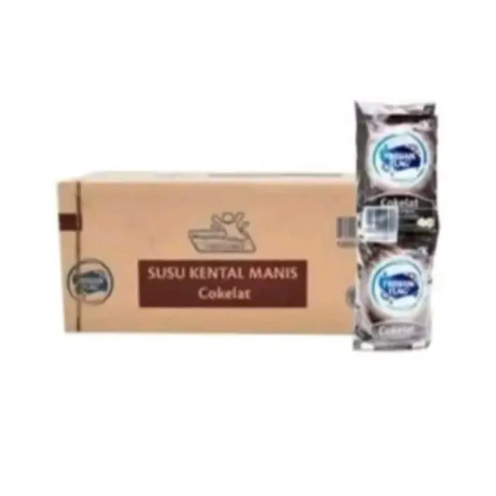 Susu Bendera FRISIAN FLAG Sacset Putih/Coklat 1 Dus - Produk Makanan Ringan - Food, Baking Milk 2