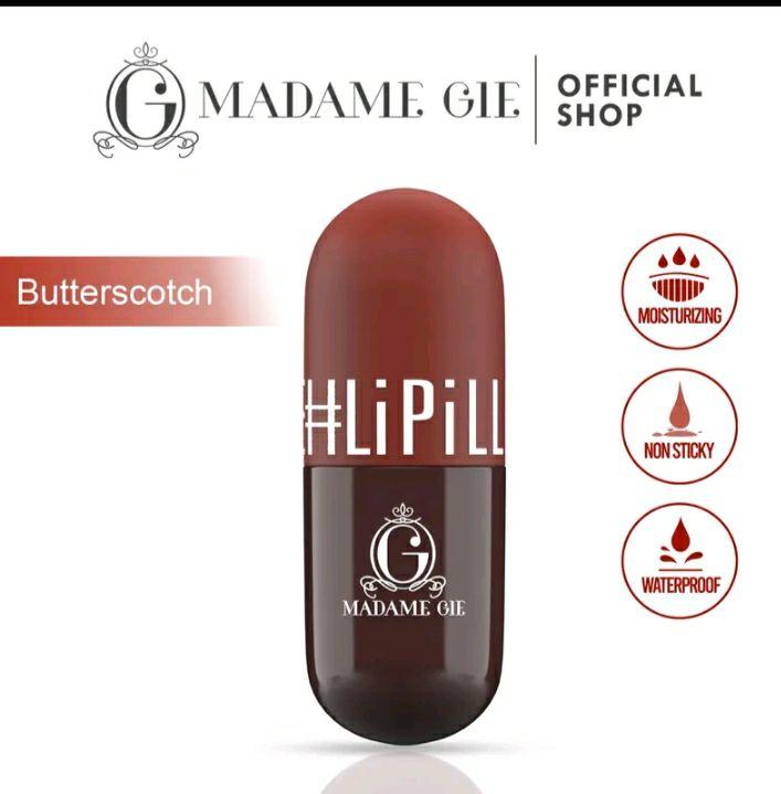 Product Introduction of Madam Gie lip pill-lip tint madam Gie-lipill based oil-lip tint waterproof Lipstick Bibir Lipstik Gloss 18