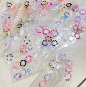 cincin manik manik imut lucu