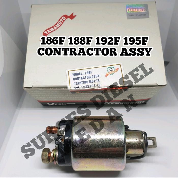 Gambar 186F 186FA 188FA 192FA Contractor Selenoid Rilay Relay Dinamo Starter Genset Diesel Kipor Kama Krisbow Firman Yanmar Yamamoto 5KVA dari sukses diesel abadi Kota Medan Tokopedia