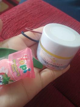 Product Review of BYBDKA Sleeping Mask Bybdka SleepMask Bybdka id Berjerawat Bruntusan Berminyak Mencerahkan Saffron Honey Olive Oil Coconut Oil from c**e 1