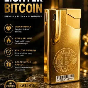 (BUKAN DI CHAS) QOR BARA GOLD MINI BIT C0IN GOLD