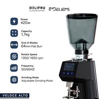 Gambar Delifru - Indeljens Coffee Grinder Digital Veloce Alto Mesin Pengiiling Biji Kopi - White dari Bubuqu Powder Kota Surabaya 4 Tokopedia