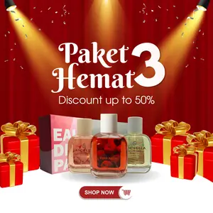 [Buy 1 Get 3 ] Parfum Mewah Sandrella EDP (Eau De Parfum) 110ml Wangi Tahan Lama Seharian