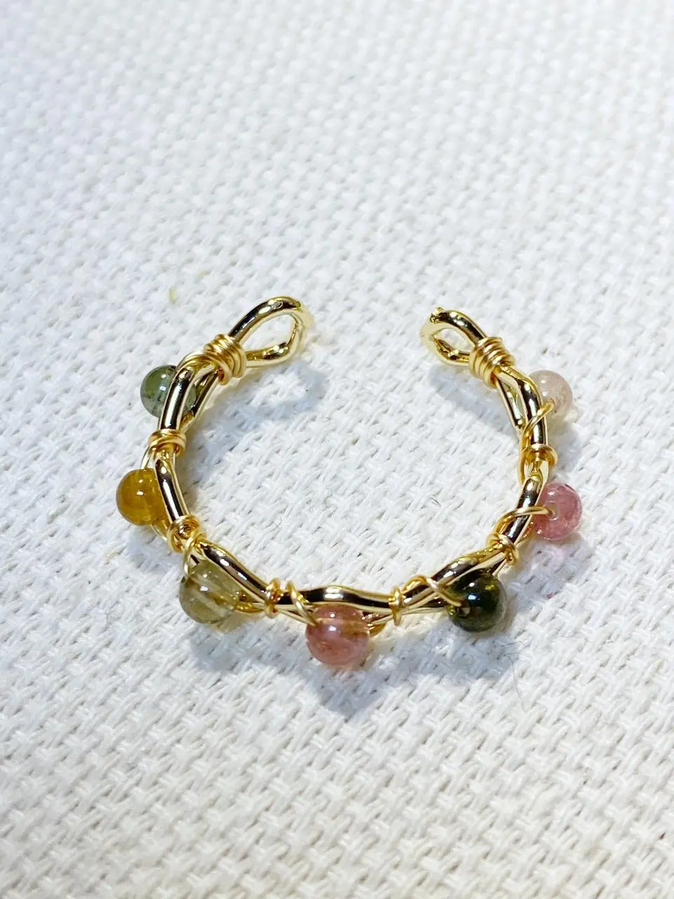 Jekfalcon l Auroral Chrystal Ring