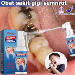Krim pelembap tubuh Semprotan perawat mulut menenangkan gigi yang kurang sehat Sakit gigi nyeri pereda semprotan gigi oral semprotan oral perawatan gigi gigi mencegah sakit gigi menyemprotkan gigi perawatan gigi sakit gigi nyeri