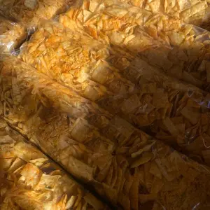 TERBATAS Ngeripik Pangsit Daun Jeruk Azizha pedas keripik & camilan isi Asin