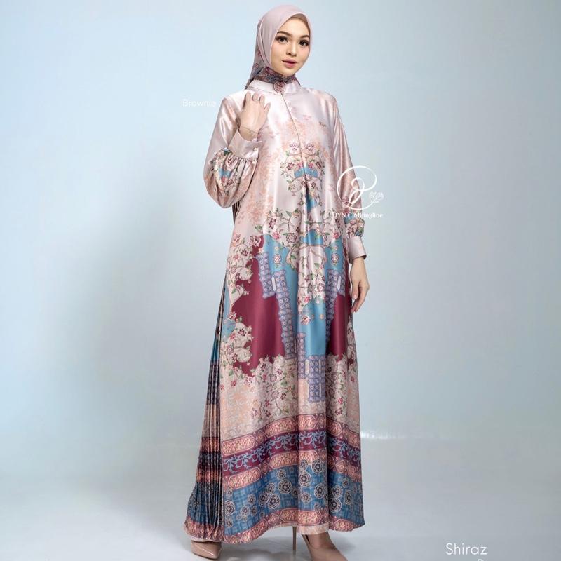 DYN Clothingline Iran Shiraz Couple Series | Couple Set Lebaran | Baju Couple Lebaran | Gamis Silk Couple | Fashion Muslim 4