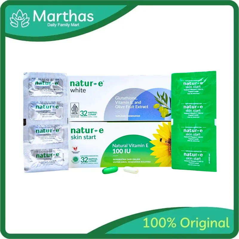 [BUNDLE] NATUR-E WHITE 1 BOX + NATUR-E SKIN START 1 BOX 2