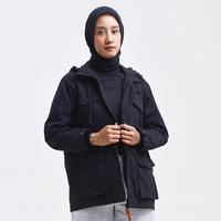 Gambar Nookly - Jaket Parka Wanita Highbury Katun - Black dari Nookly Kota Bandung 1 Tokopedia