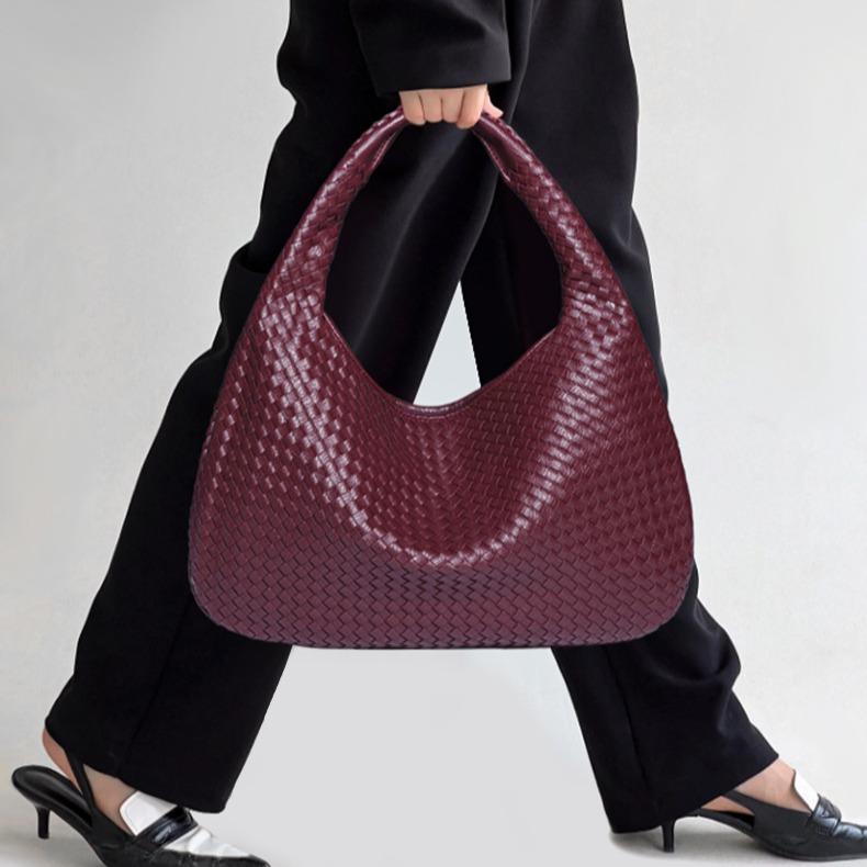 Jinju Woven Hobo Bag - Tote Bag Tas Wanita Tas Selempang Sling Bag Tas Kerja
