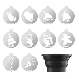 Terlaris Photoolex Magnetic Pattem Gobos, For Photography Flashlight Set, Photography Accessories,Atmosphere Creation, Background Film Good Quality