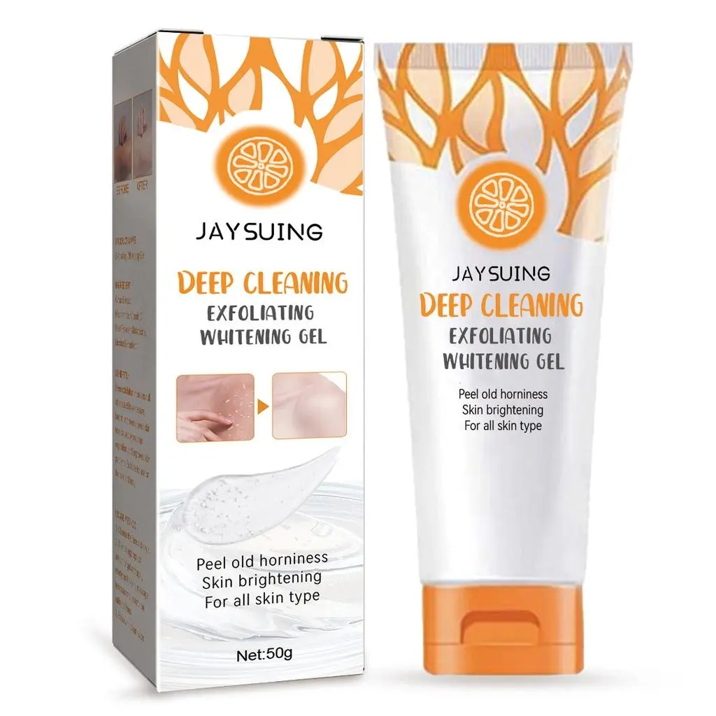 Gel Tẩy Tế Bào Chết Cơ Thể, 50G, Tinh Chế Da, Làm Sáng, Tẩy Tế Bào Chết, Dưỡng Ẩm, Làm Đẹp