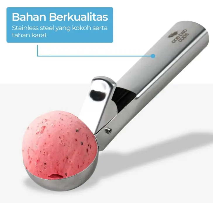 Sendok Es Krim - Sendok Cetak Scoope Es Krim & Buah | Sendok Takar Es Krim 5.8 cm