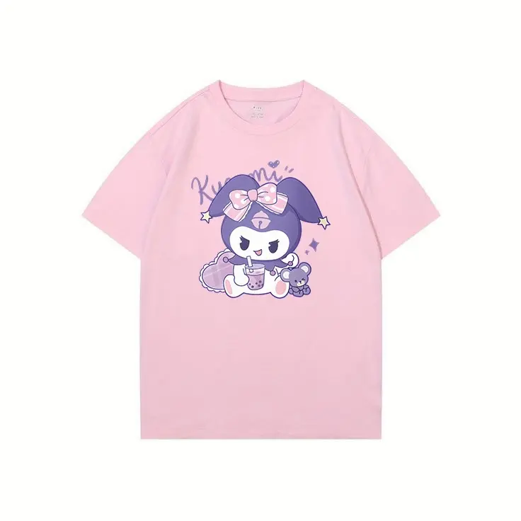 kaos cewek cowok couple keluarga kuromi cinnamoroll 8