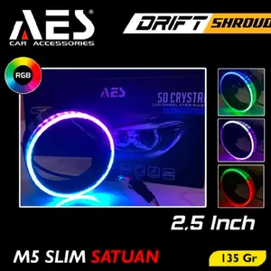 Shroud AES Satuan M5 Bulat RGB DRIFT RGB Belang 2.5 Inch V2 - KIRI