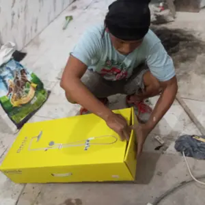 ONDA Rain Shower Set Kamar Mandi 3 in 1 RS RENEW Anti Karat Komplit Dengan Kran Panas Dingin Cocok Mandi Anti Bocor Full Set Sower shower tiang set panas dingin