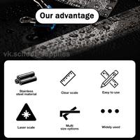 68 Cm Ruler Promo 15cm 20cm 30cm 60cm Penggaris Besi Stainless Steel Ruler ...