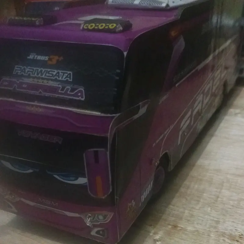 MINIATUR BUSS ASYROF CINDERELLA 1