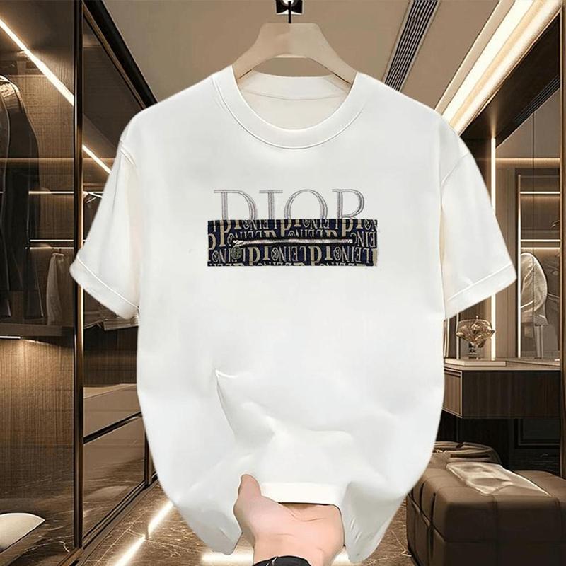 Kaos Tren Cetak Fashion Pria dan Wanita Muda 2025 - Bahan Nyaman - Toko Fashion Hitam 6