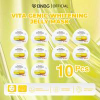Gambar [BNBG X 1KYZ] BNBG Vita Genic Whitening Jelly Mask 30ml x 10pcs Masker Muka Perawatan Wajah Mencerahkan Hyaluronic Vitamin dari BNBG Cosmetics Indonesia Kota Administrasi Jakarta Selatan 2 Tokopedia
